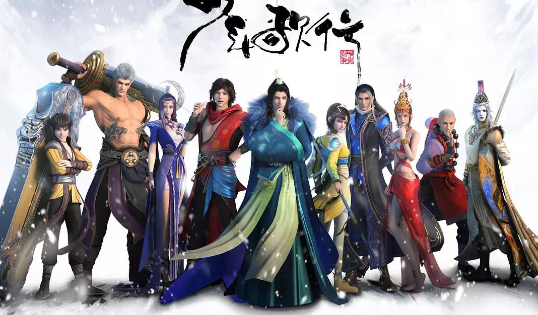【動漫技術(shù)】少年歌行動漫女神，你最喜歡哪個角色