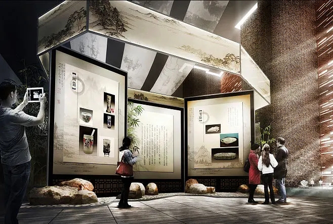 展館設(shè)計(jì) ，展館 ，鑫時(shí)空